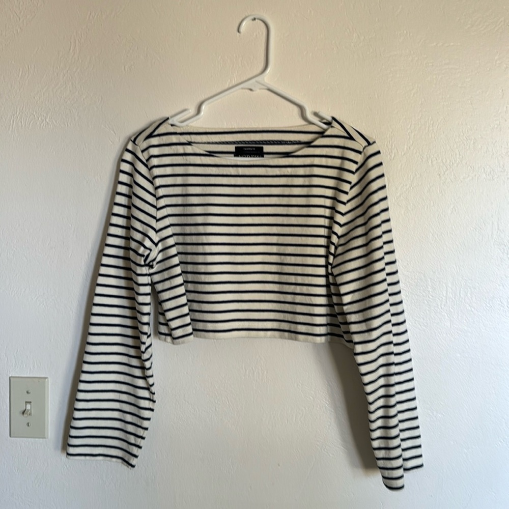 J.Crew cropped top.